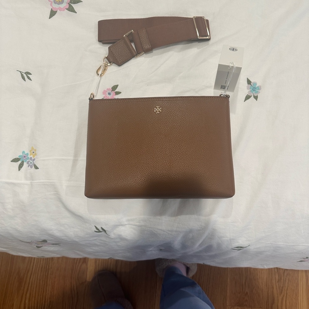 Tory Burch Brown Crossbody Bag
